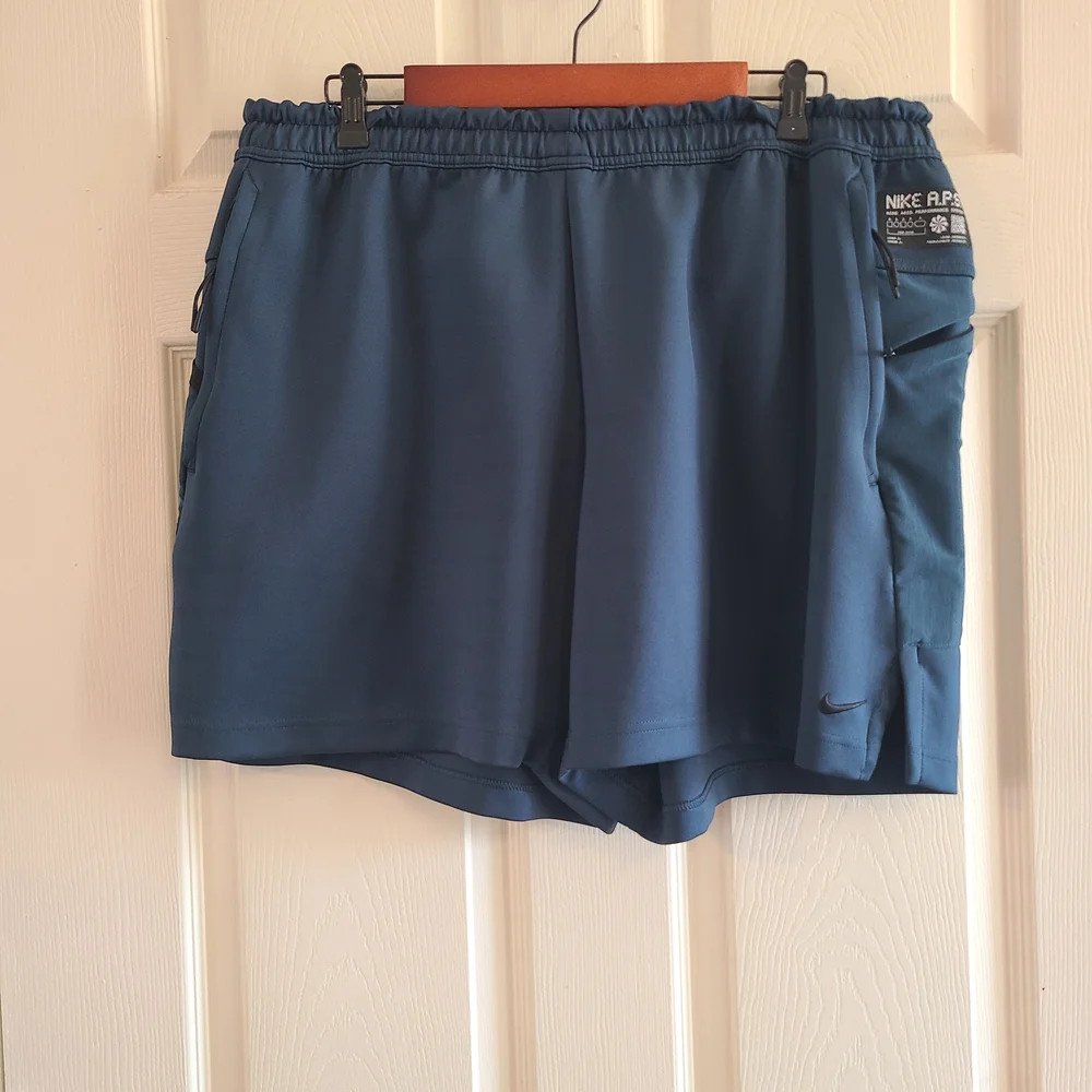 Nike Men’s Teal Athletic Shorts with Side Pocket